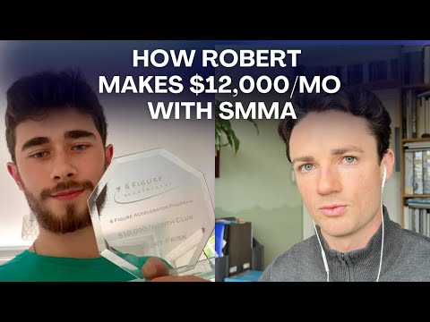 How Robert Makes $12,000/month With Social Media Management [Video]