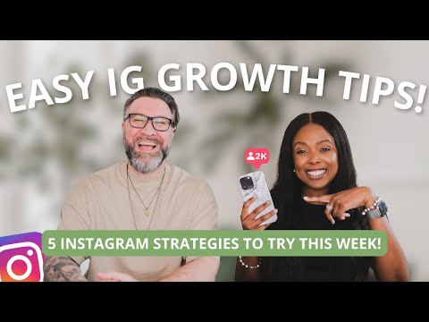5 Ways to Grow on Instagram THIS WEEK | Instagram Growth Strategies [Video]