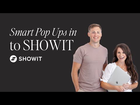 Smart Website Pop Ups in Showit with BDOW! [Video]