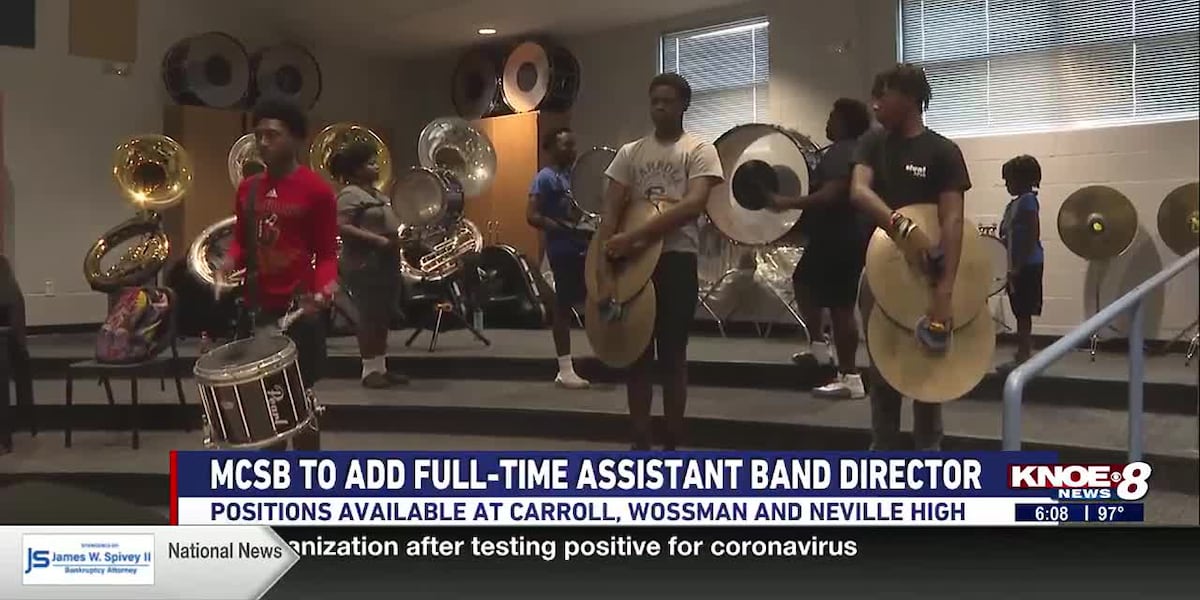 Monroe City School Board to add full-time assistant band director position [Video]