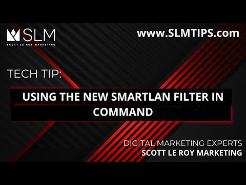 Tech Tip: Using the New SmartPlan Filters in Command [Video]