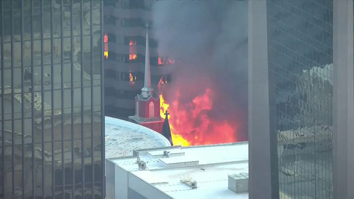 Downtown Dallas church fire: The latest updates [Video]