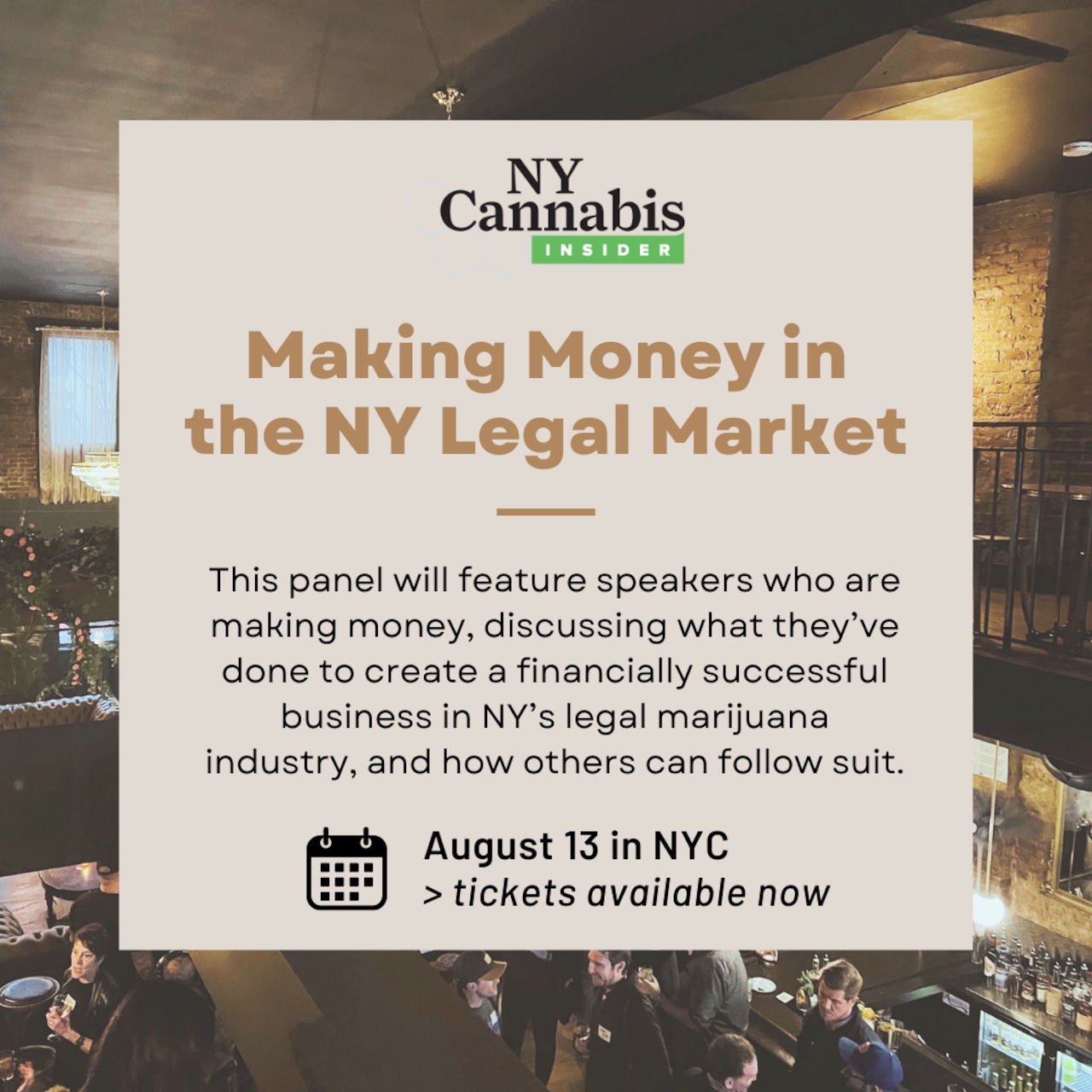 Opportunity to hear from business owners making money in the legal New York State cannabis market [Video]