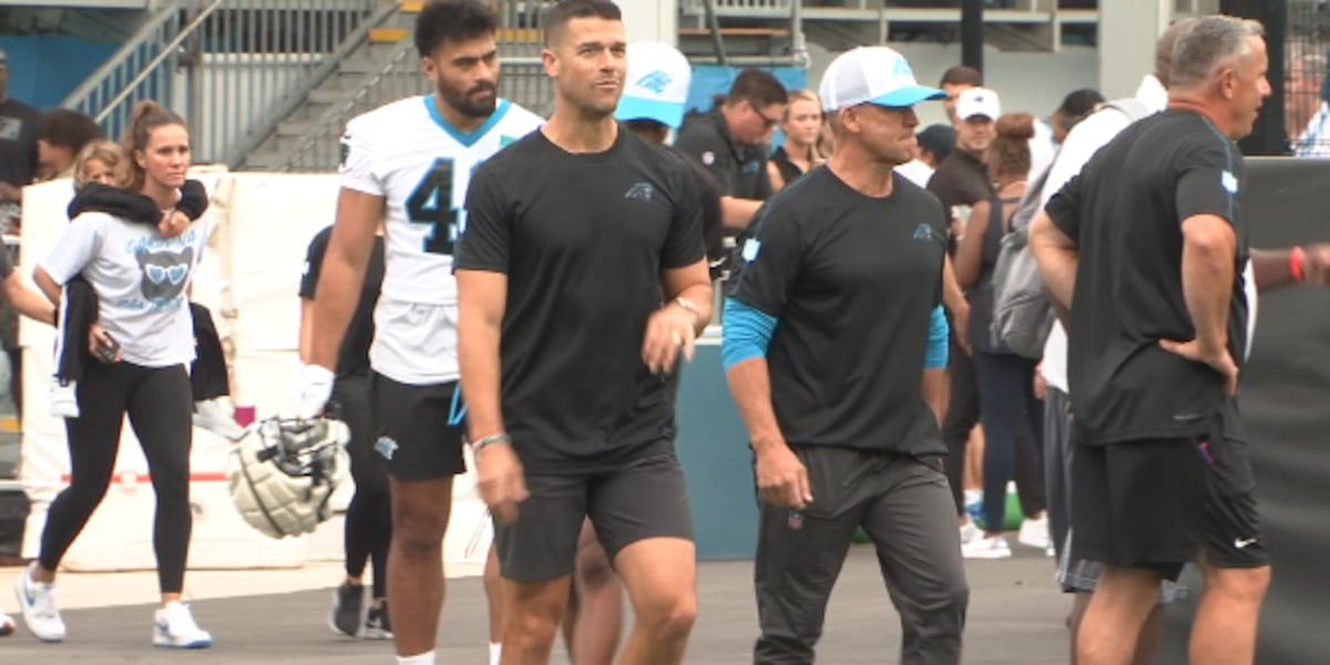New location, new coach, new Gamecocks; Day 1 of Panthers training camp [Video]