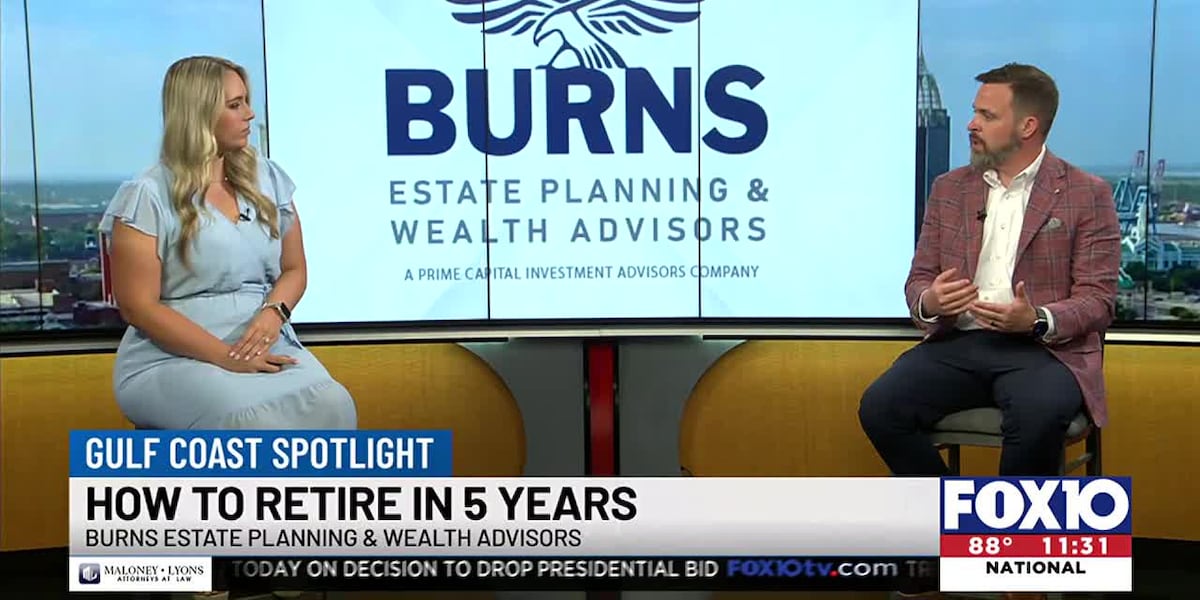 Burns Estate Planning: How to retire in 5 years [Video]