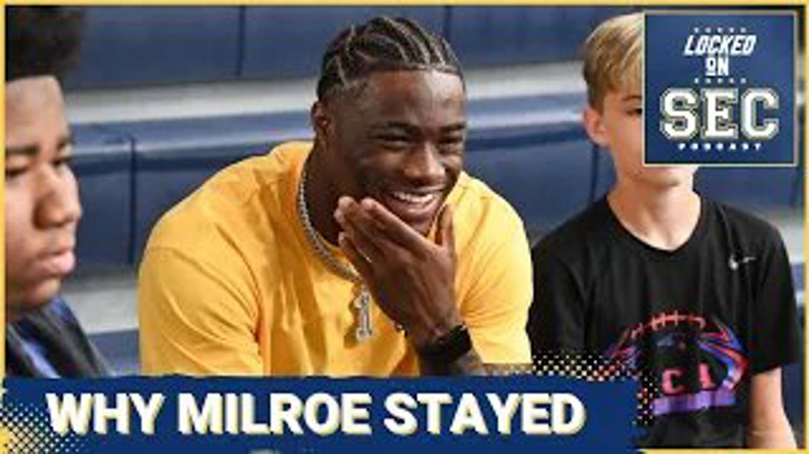 Why Jalen Milroe Stayed at Alabama, Former UGA RB Todd Gurley & Former UF QB Danny Wuerffel Stop By [Video]