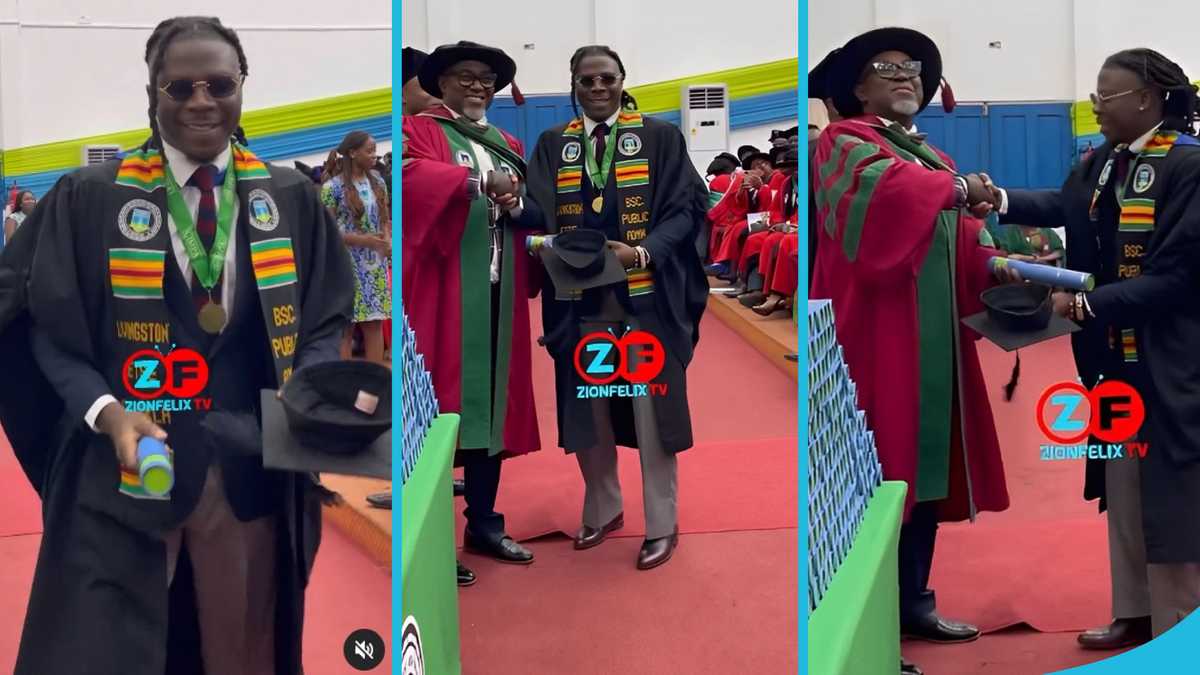 Stonebwoy Acquires Degree From GIMPA At Graduation Ceremony, Video Trends