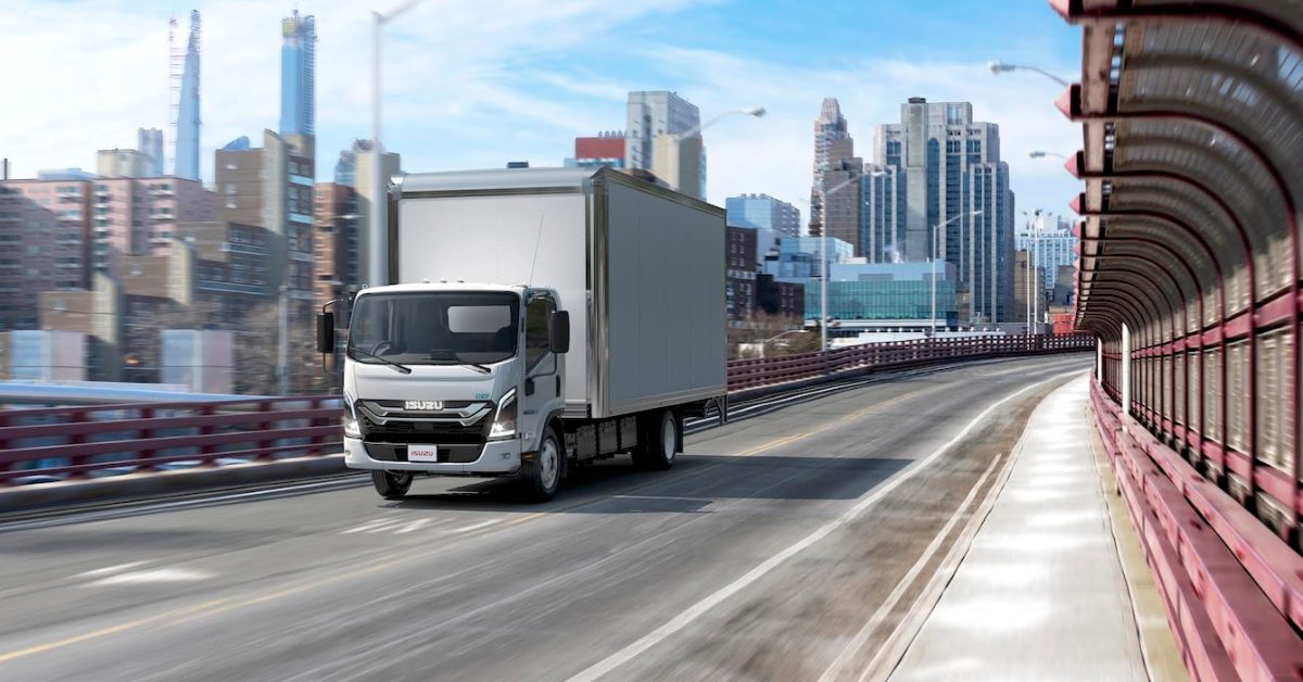 Isuzu NRR-EV medium duty electric truck gets 50-state approval [Video]