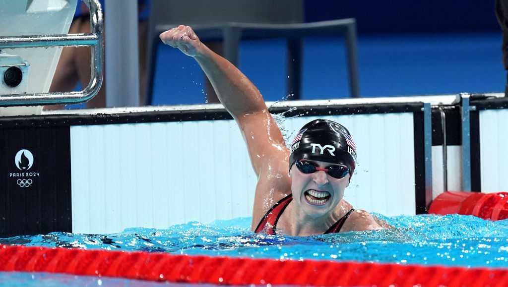 Ledecky wins; Triathlon held in the Seine: Paris Olympics Day 5 recap [Video]