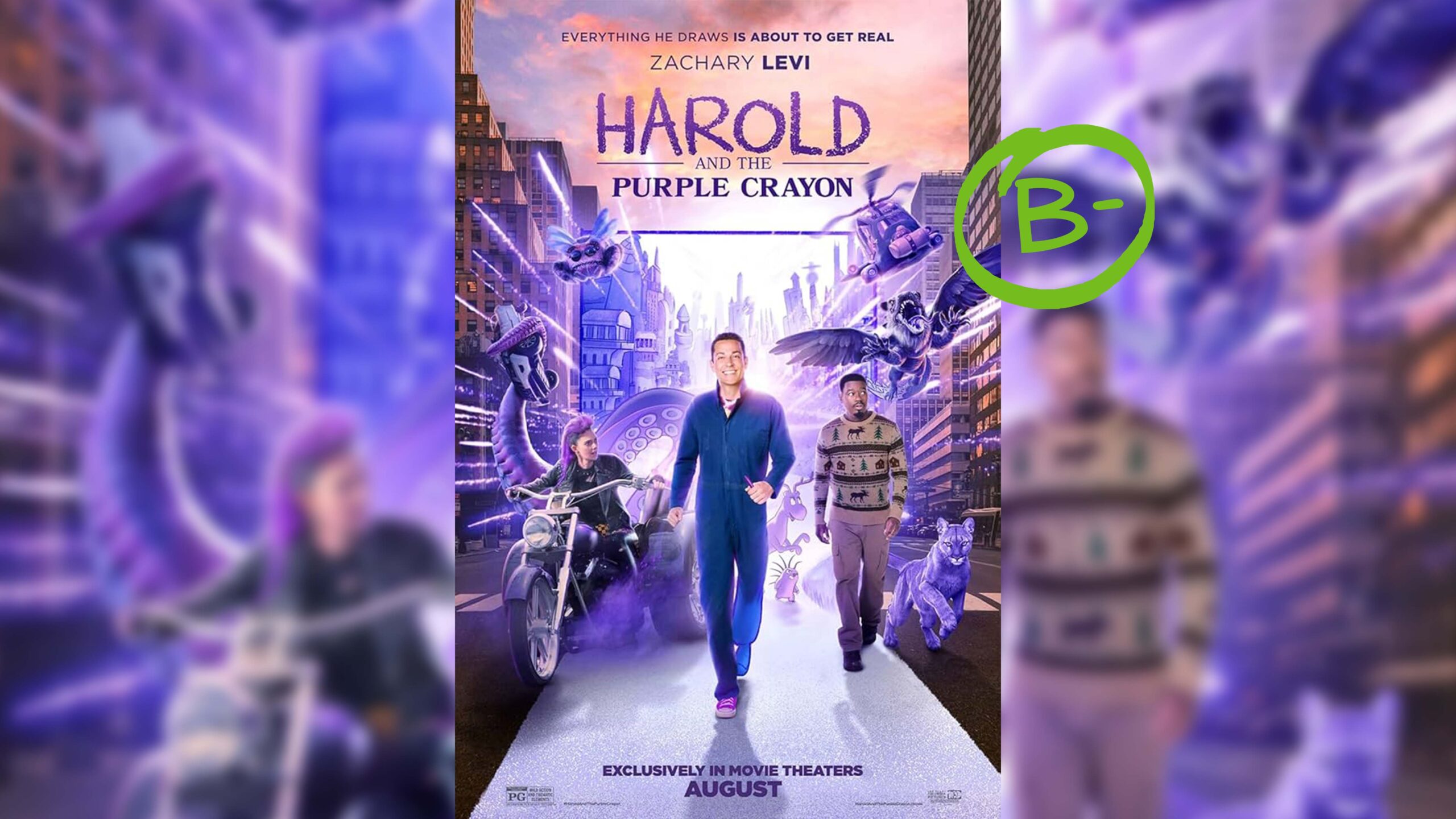 ‘Harold and the Purple Crayon’ review: A creative children’s movie [Video]