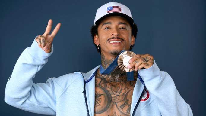 Nyjah Huston shares dire state of Olympic bronze medal [Video]