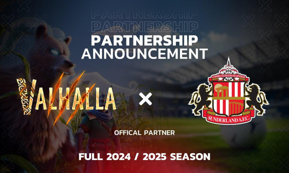 Valhalla is entering a partnership with Sunderland AFC for the full 2024-2025 season [Video]