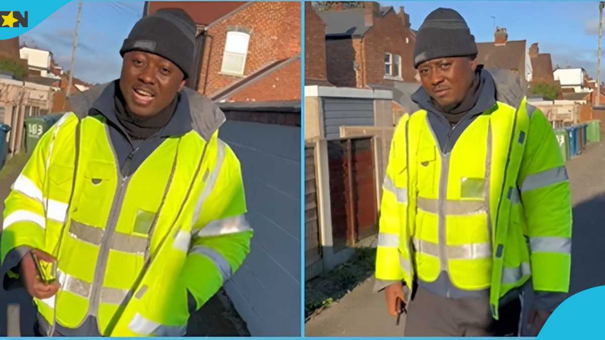 Ghanaian Man Celebrates As He Becomes Warehouse Manager In UK: “I Got It Because Of How I Walk” [Video]