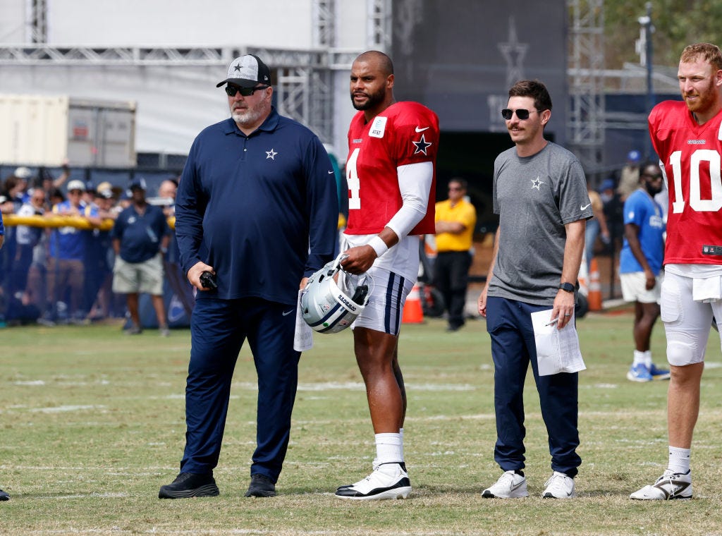 Cowboys’ Dak Prescott misses practice due to ankle soreness [Video]