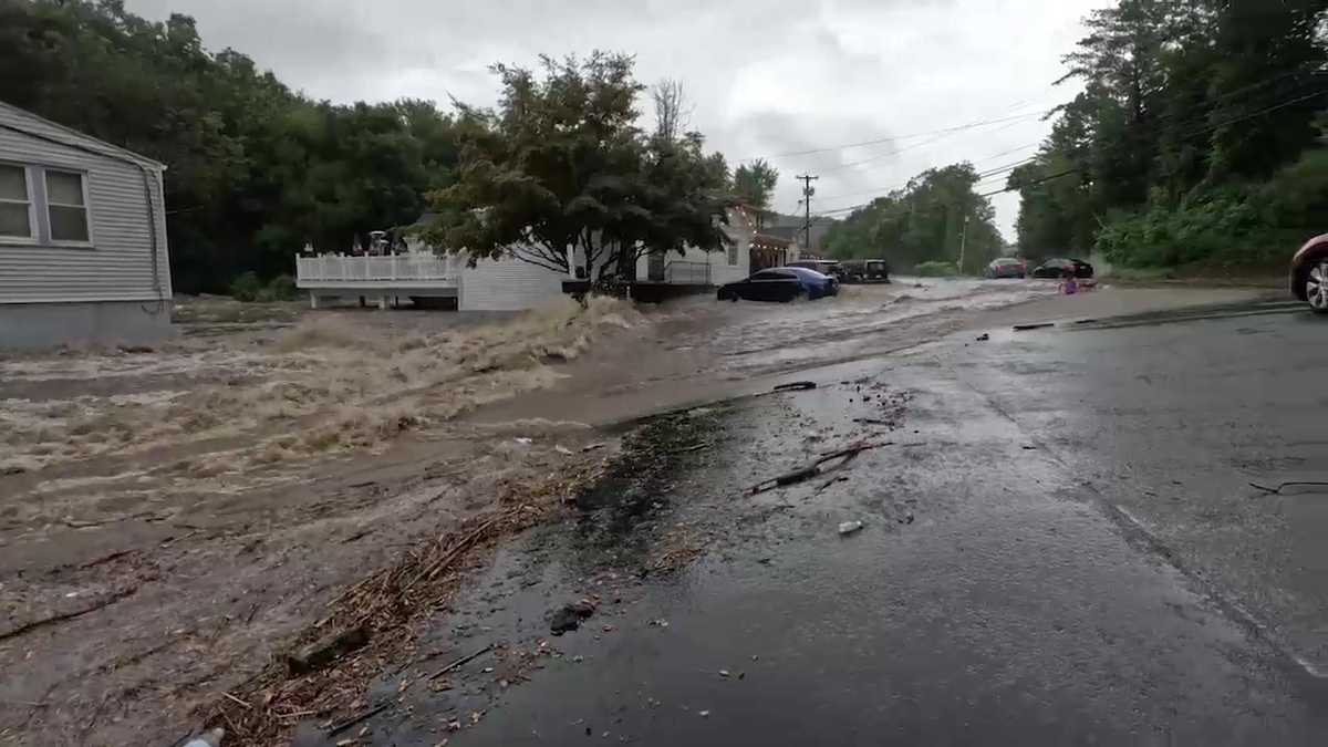 Life-threatening flash flooding hits parts of Connecticut [Video]