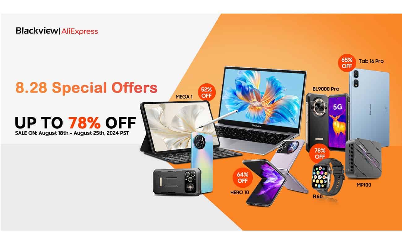 Epic Savings: Enjoy Up to 78% OFF at Blackviews 8.28 Festival on AliExpress! [Video]