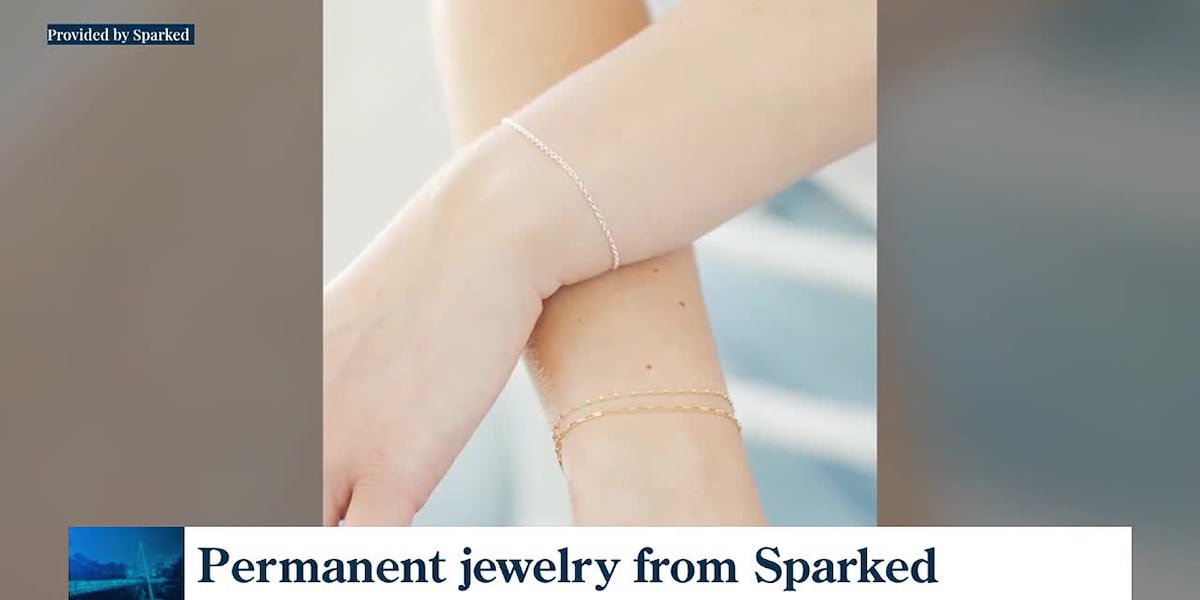 Accessory trend that lasts: local business offers permanent jewelry [Video]