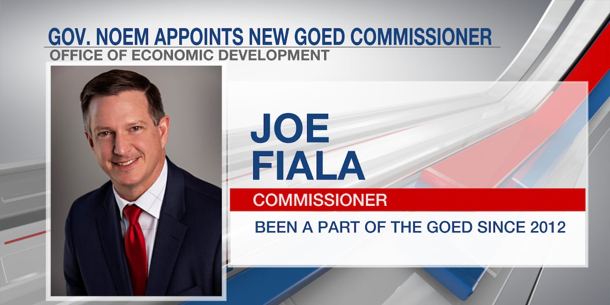 Gov. Noem appoints new commissioner to the Governors Office of Economic Development [Video]