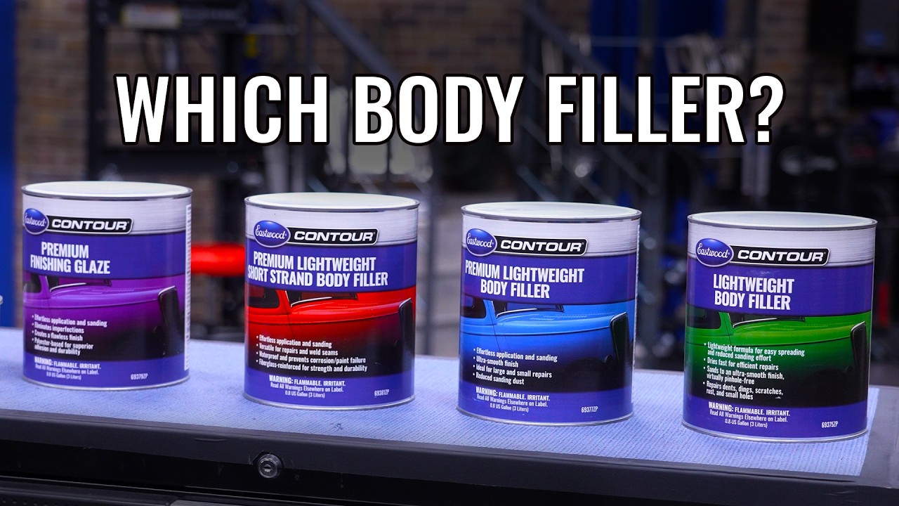 BangShift.com A Beginner’s Guide To Body Filler: Eastwood’s Filler Selection Video Will Help A Ton For Future Projects