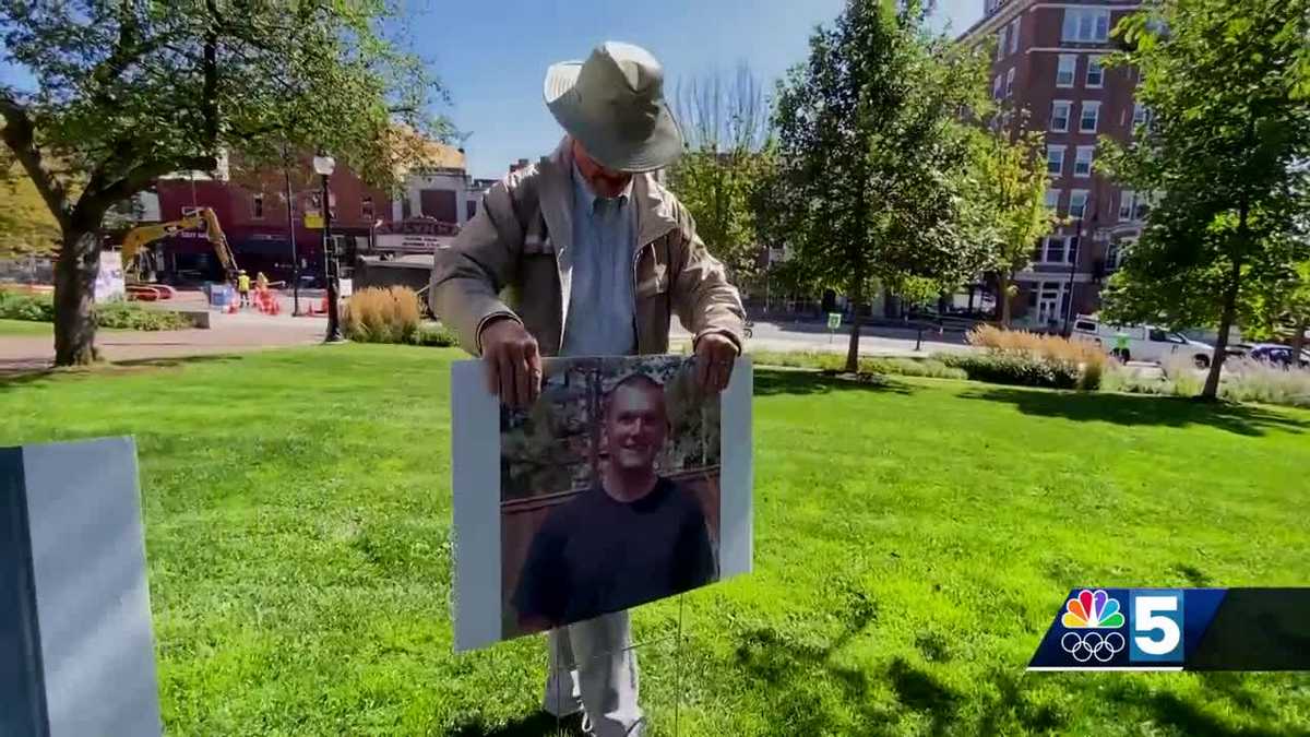 Dozens gather to remember those who lost their battle to addiction in Burlington [Video]