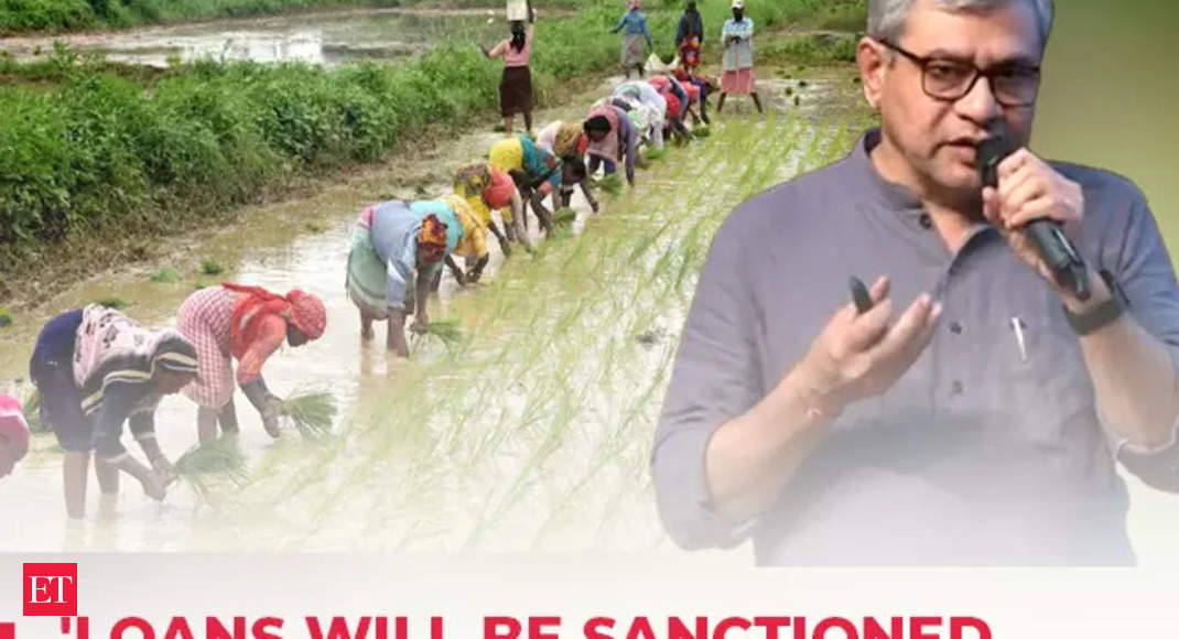 Ashwini Vaishnaw briefs on major aid to farmers through DPI: ‘Loans will be sanctioned in 20 mins – The Economic Times Video