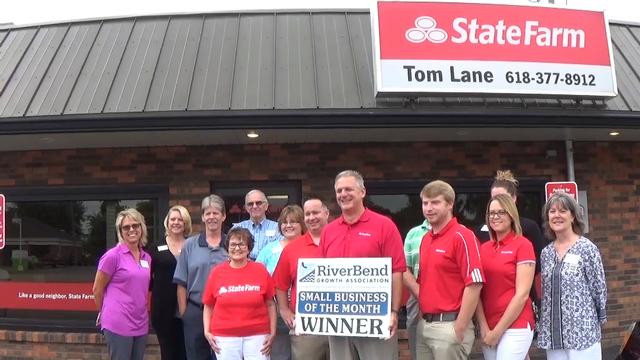 RBGA Awards Tom Lane State Farm August Small Business of the Month [Video]