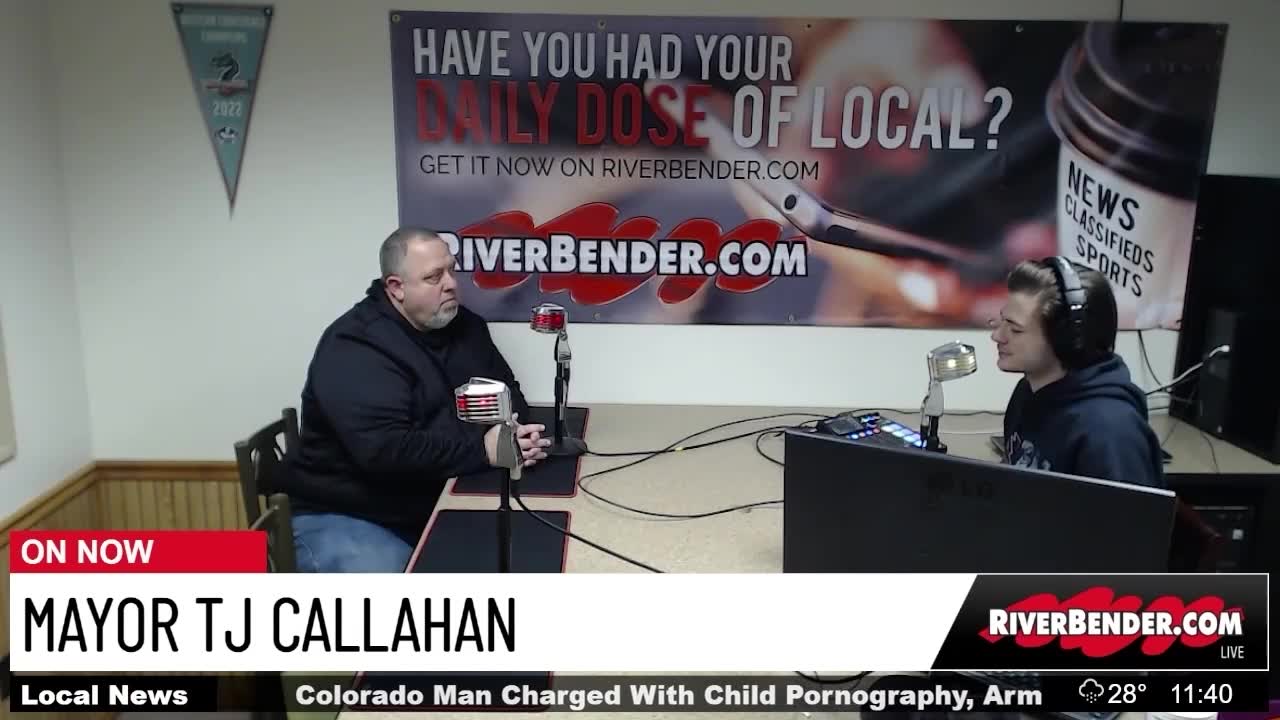 Our Daily Show Interview! Mayor of South Roxana: TJ Callahan [Video]