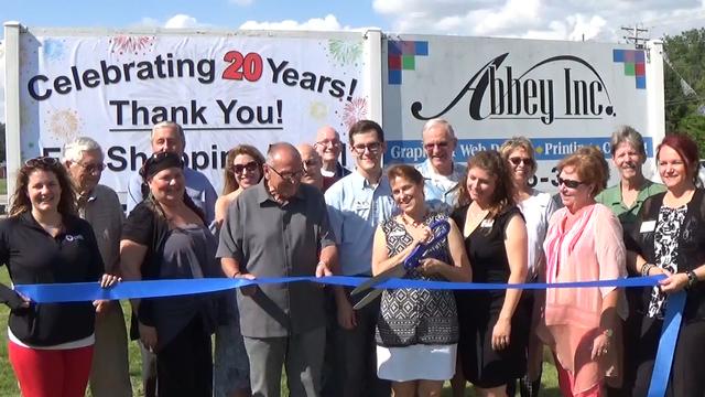 RBGA Cuts Ribbon for Abbey Graphic Design & Support Services Inc. [Video]