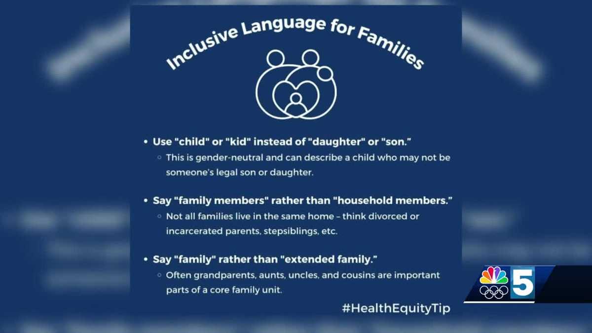 Local reactions to Vermont Department of Health’s inclusive language tips [Video]