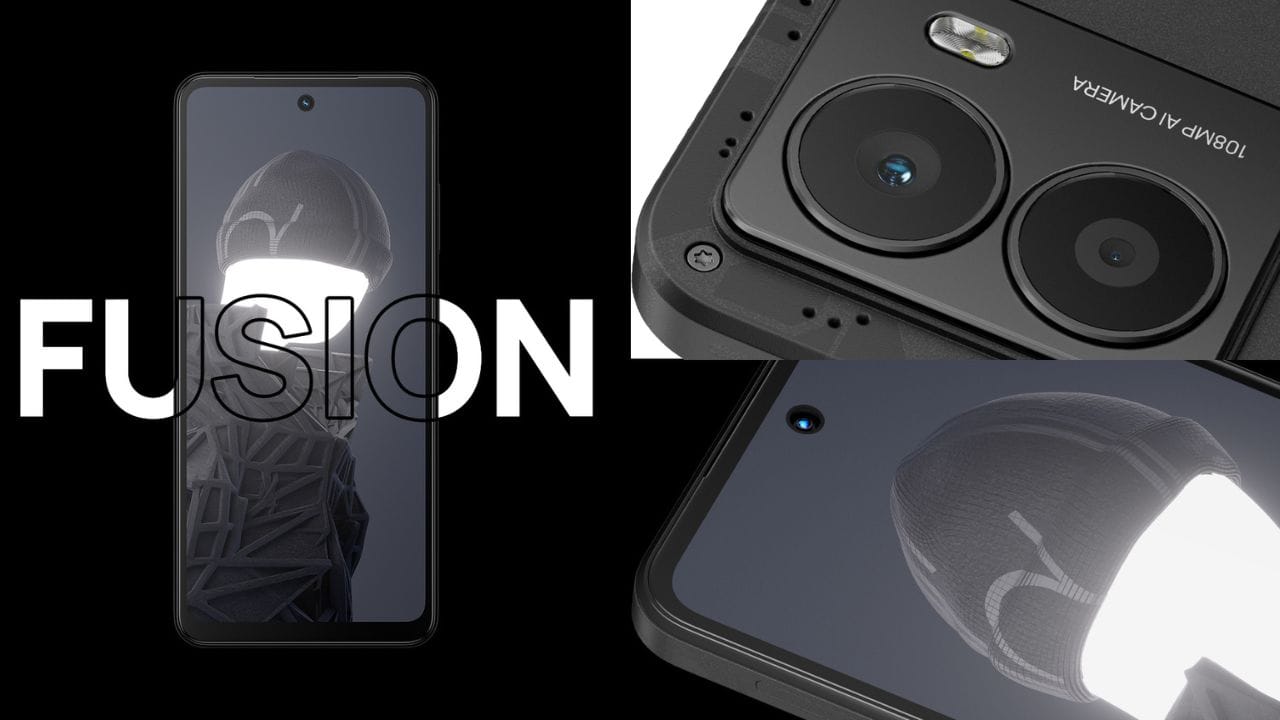 HMD Fusion: Modular design, SD 4 Gen 2 CPU, 90Hz HD+ display [Video]