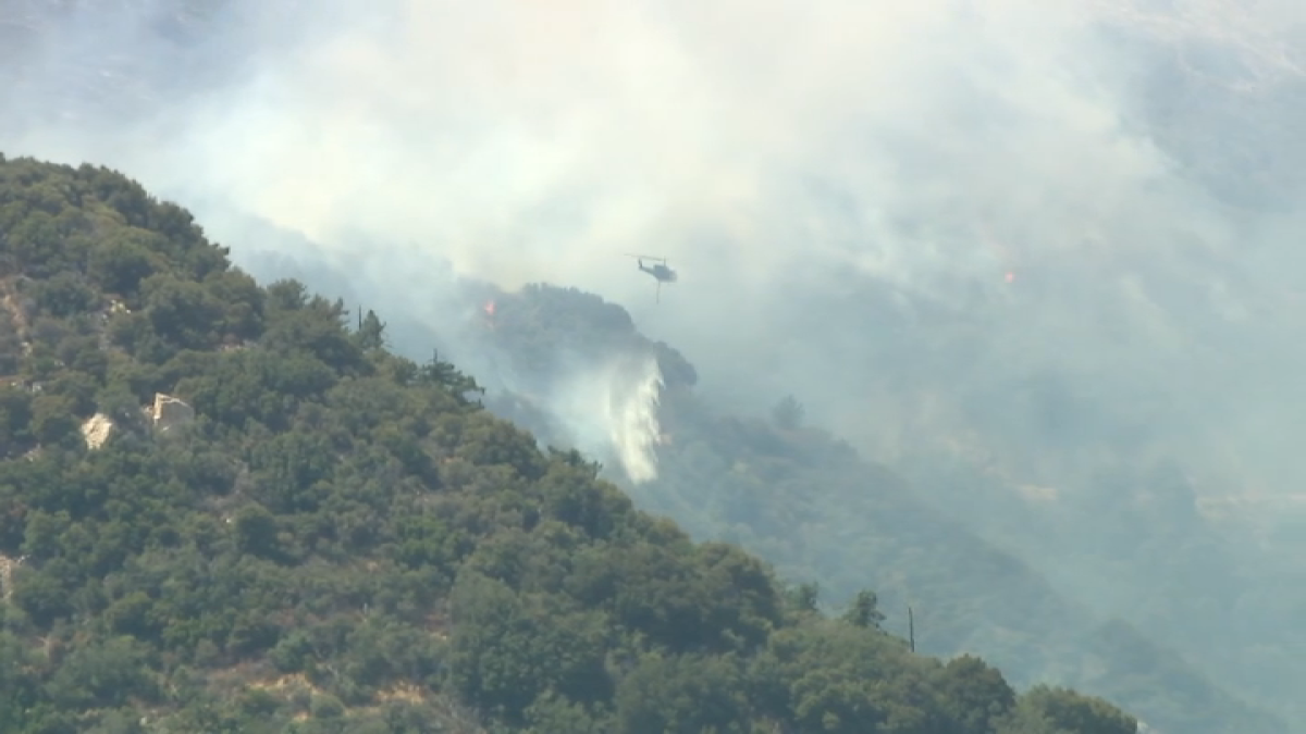 Bridge Fire in Angeles National Forest becomes 8 times bigger  NBC Los Angeles [Video]