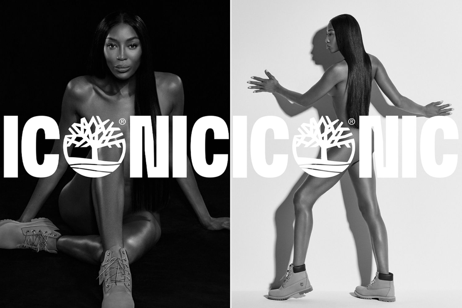 Naomi Campbell Goes Nude for Sexy Timberland Iconic Campaign [Video]