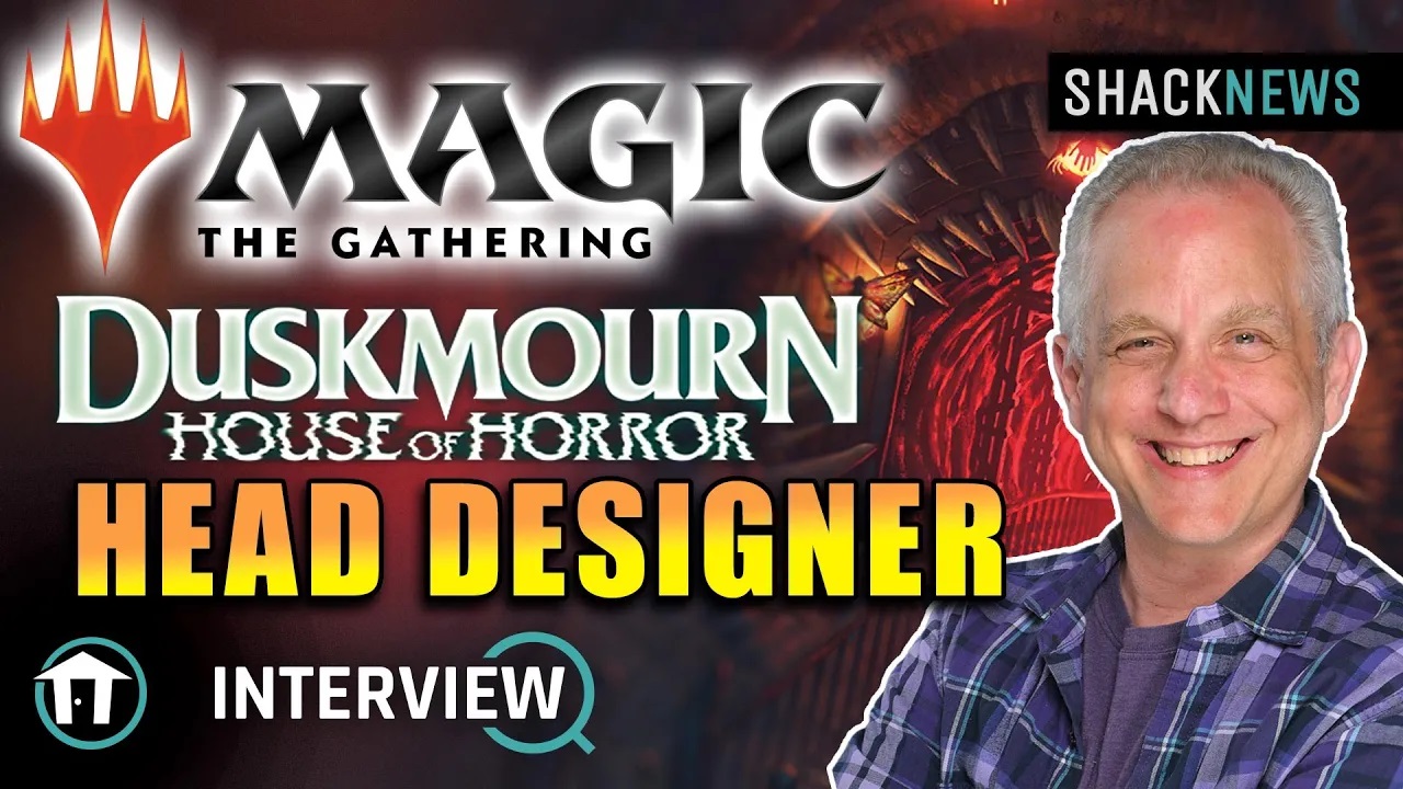 MTG Head Designer Mark Rosewater talks design process, Duskmourn & favorite card game [Video]