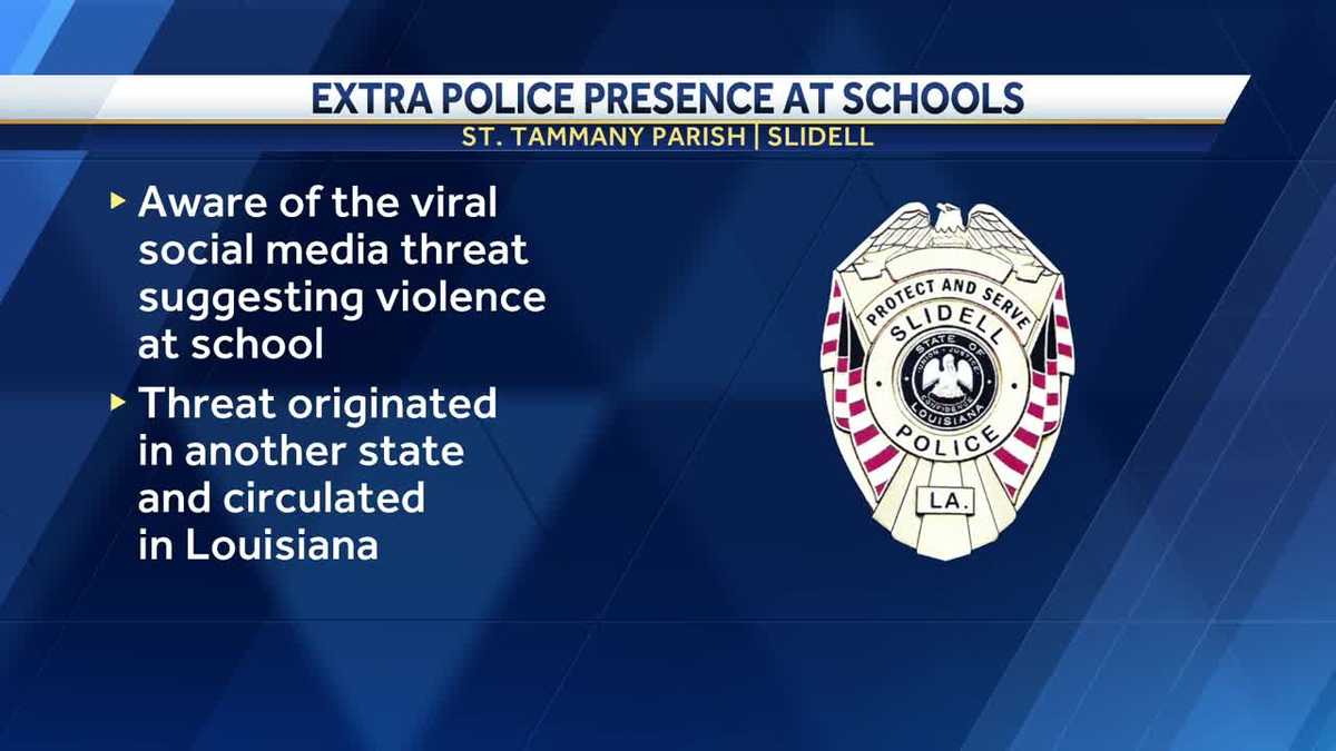 Louisiana State Police monitoring threats against schools [Video]