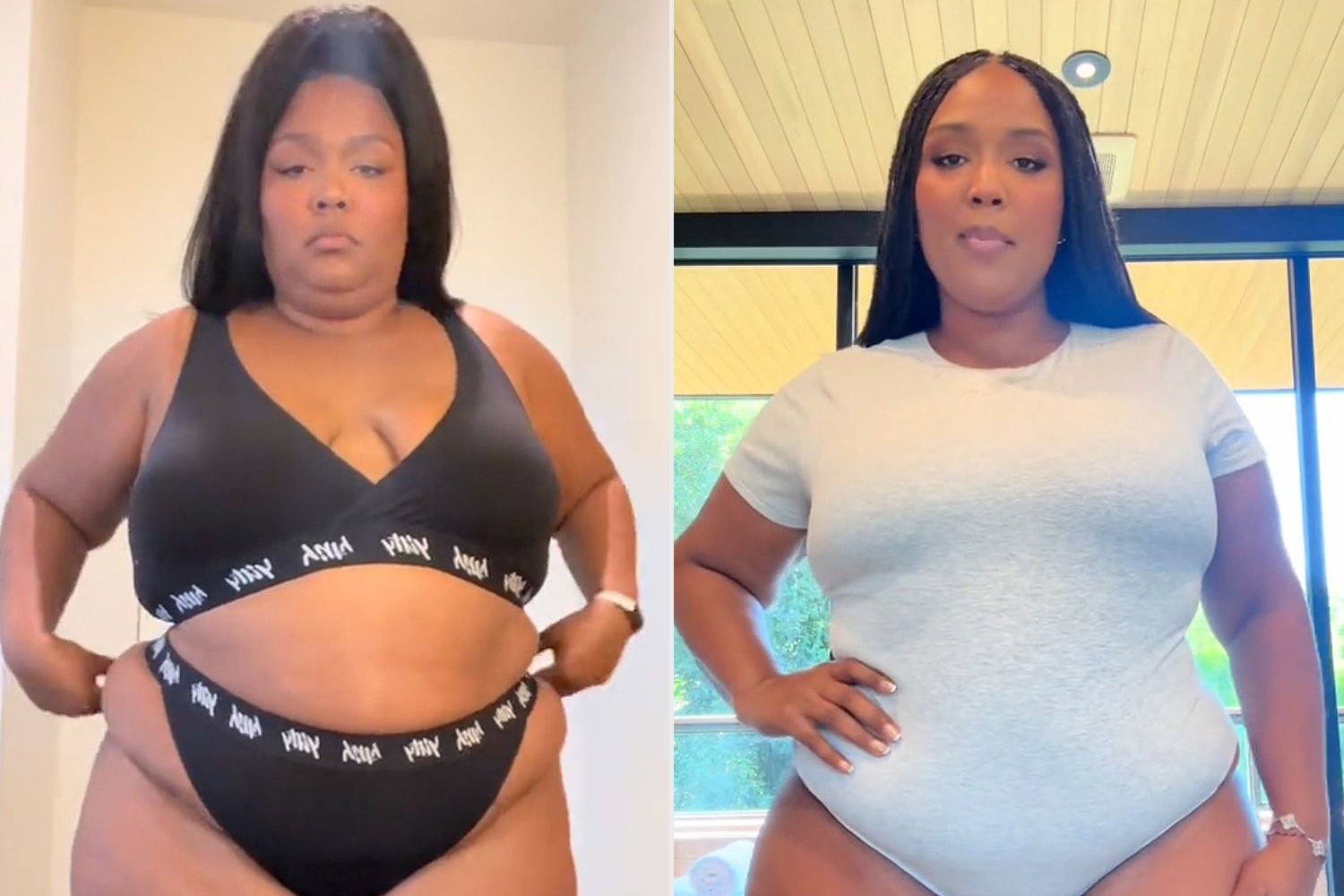 Lizzo Shows Off Her Weight-Loss Transformation in TikTok Video: Fine Both Ways