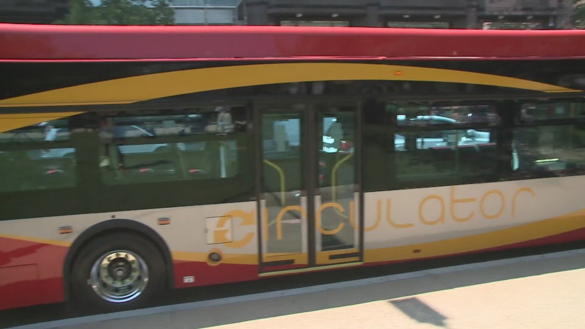 Union protest DC Circulator layoffs outside city council building [Video]