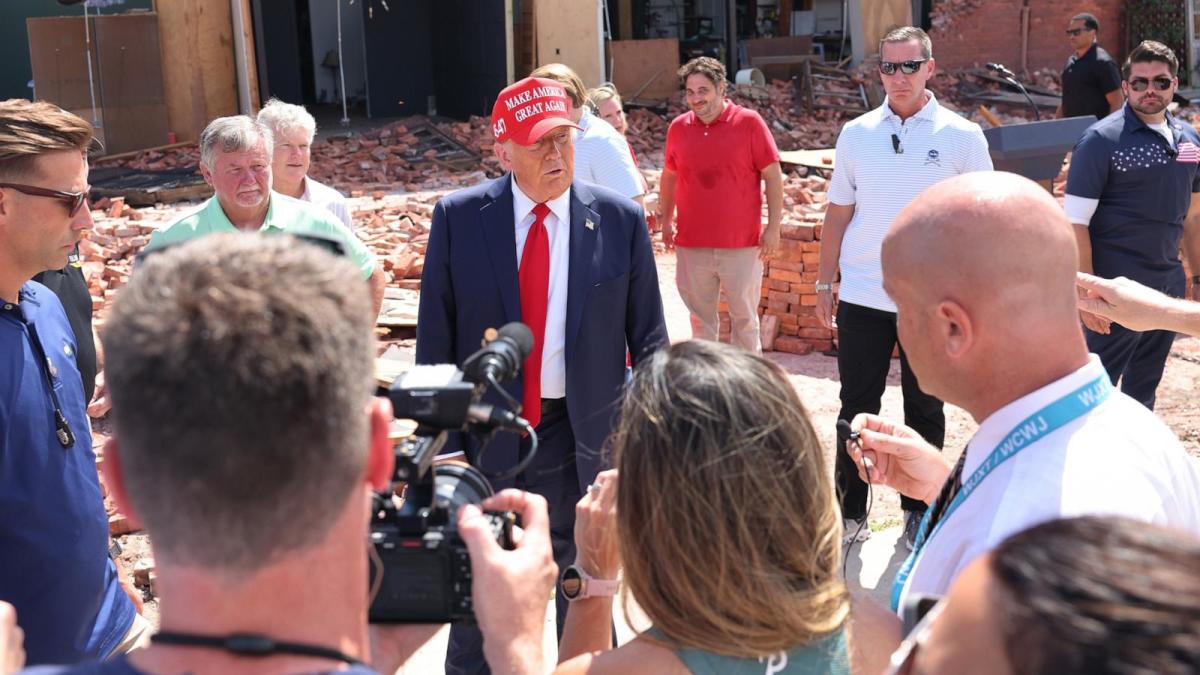 Trump, in Georgia, attacks Biden and Harris on Helene response, Biden says he’s ‘lying’ [Video]