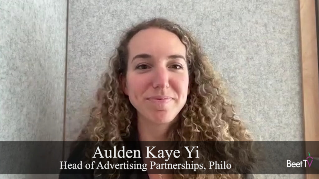 Philo Grows on Expanding Content, High-Signal Advertising: Aulden Kaye Yi  Beet.TV [Video]