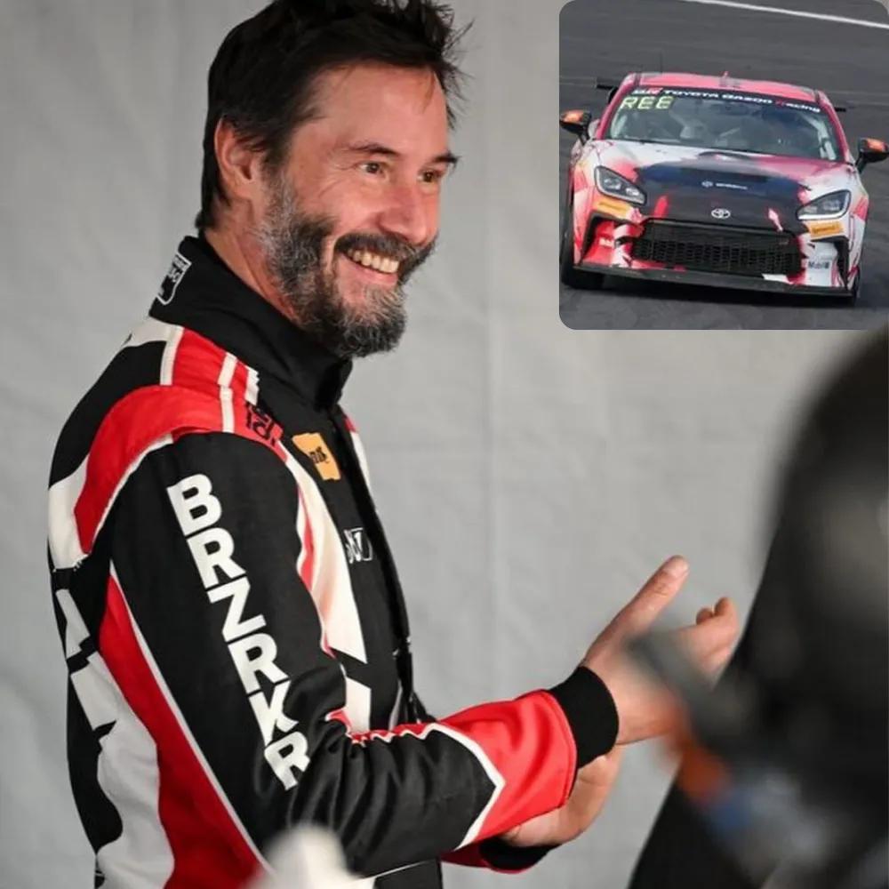 Keanu Reeves Debuts as Race Car Driver, Places 25th in Toyota GR Cup [Video]