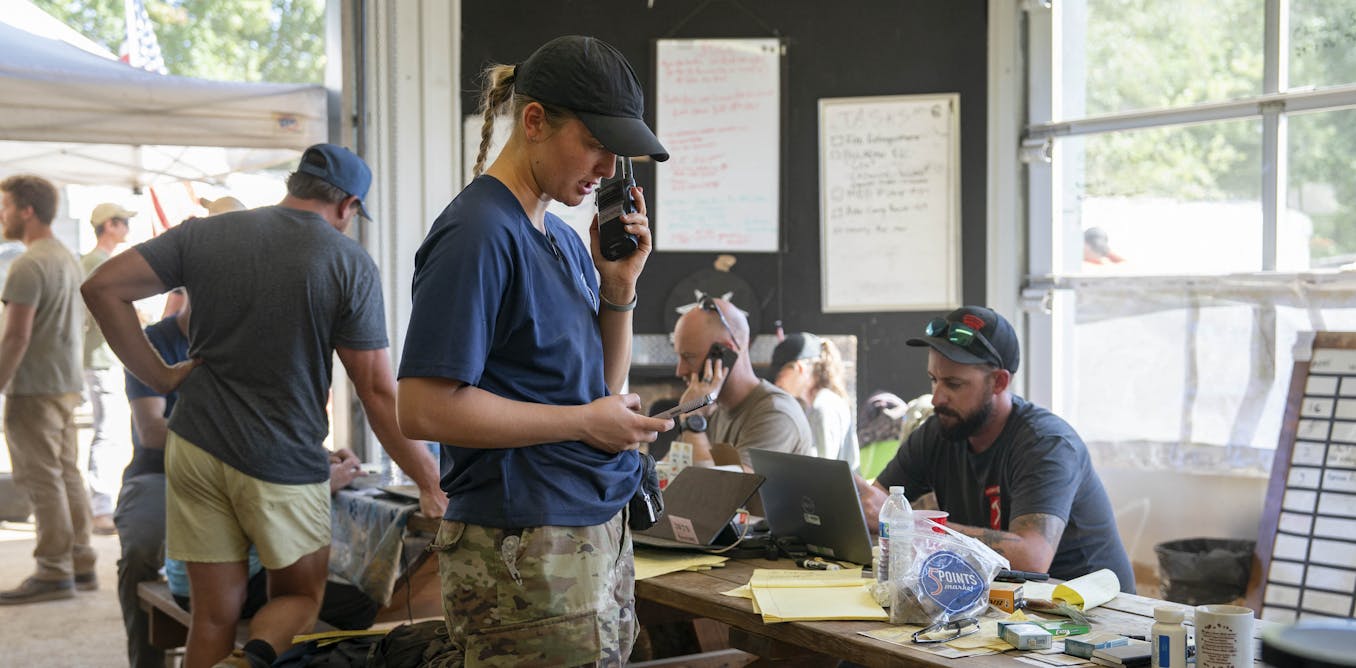 Cajun Navy volunteers who participate in search-and-rescue operations after hurricanes are forming long-lasting organizations [Video]