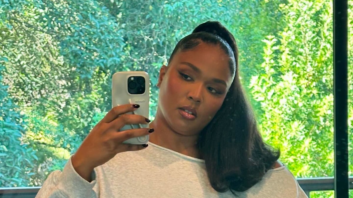 Lizzo displays her dramatically slimmed-down physique in lingerie-clad video