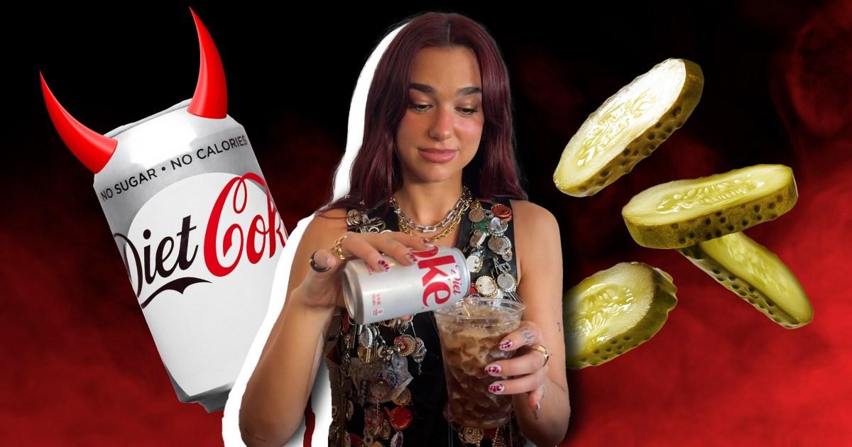 Dua Lipa’s ‘wild’ Diet Coke recipe branded ‘evil’ by fans  here’s our verdict [Video]