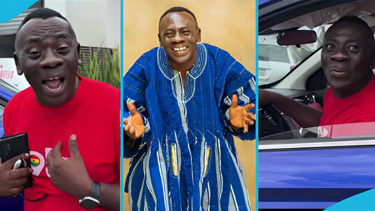 Akrobeto: Ghanaian Actor Swoons Over Katanka’s New Car, Fans React [Video]