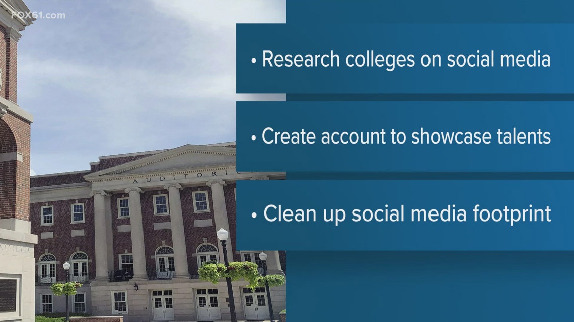 Tips for using social media in your college process [Video]