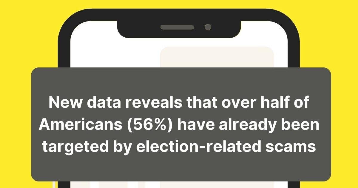 Election Scams on the Rise: Over Half of Americans Targeted with Election Scams | PR Newswire [Video]