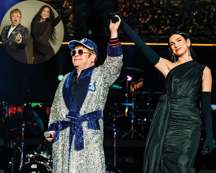 Elton John Joins Dua Lipa On Stage for an Unforgettable Cold Heart Performance [Video]