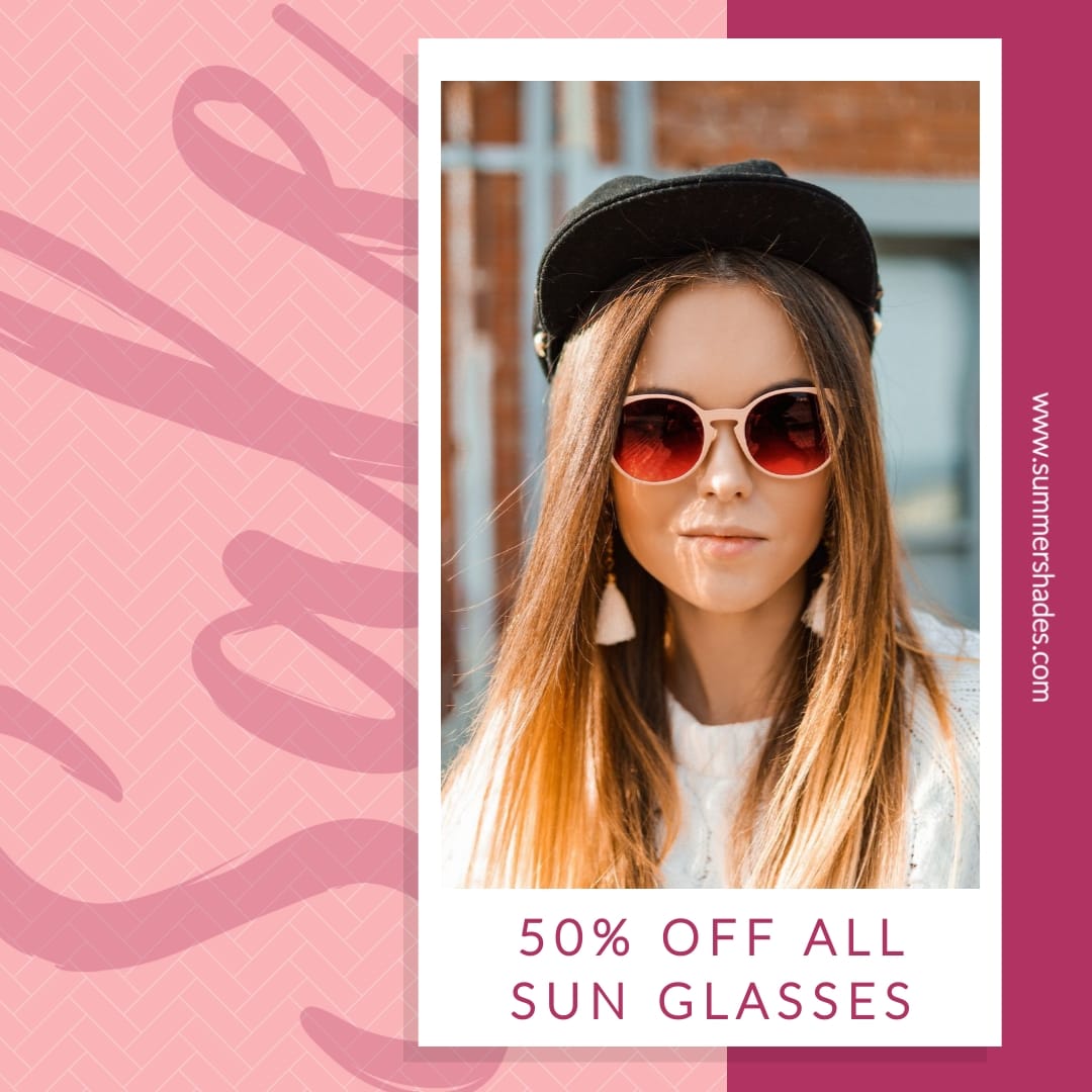 Sunglasses Sale – Instagram Post Template [Video]