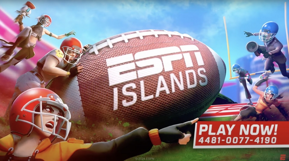 Epic Games Fortnite Launches ESPN-Themed Island [Video]