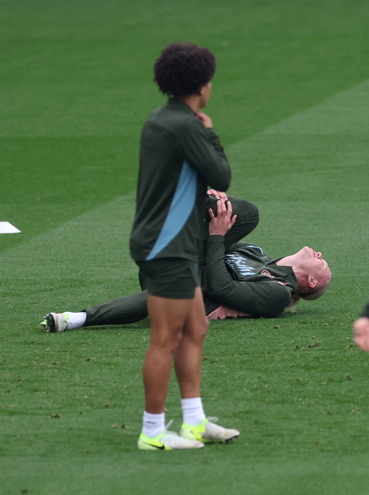 Man City: Pep Guardiola sends pointed Erling Haaland message to Norway manager after injury fears in training [Video]