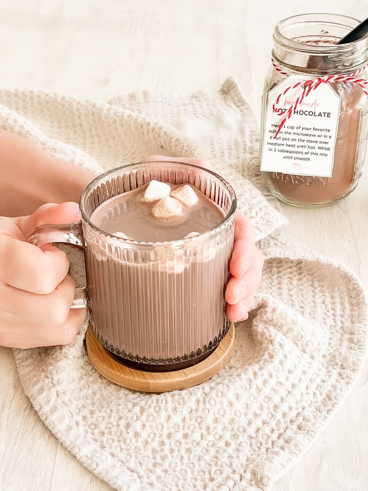 3-Ingredient Hot Chocolate Mix (Made with Ghirardelli Cocoa!) [Video]